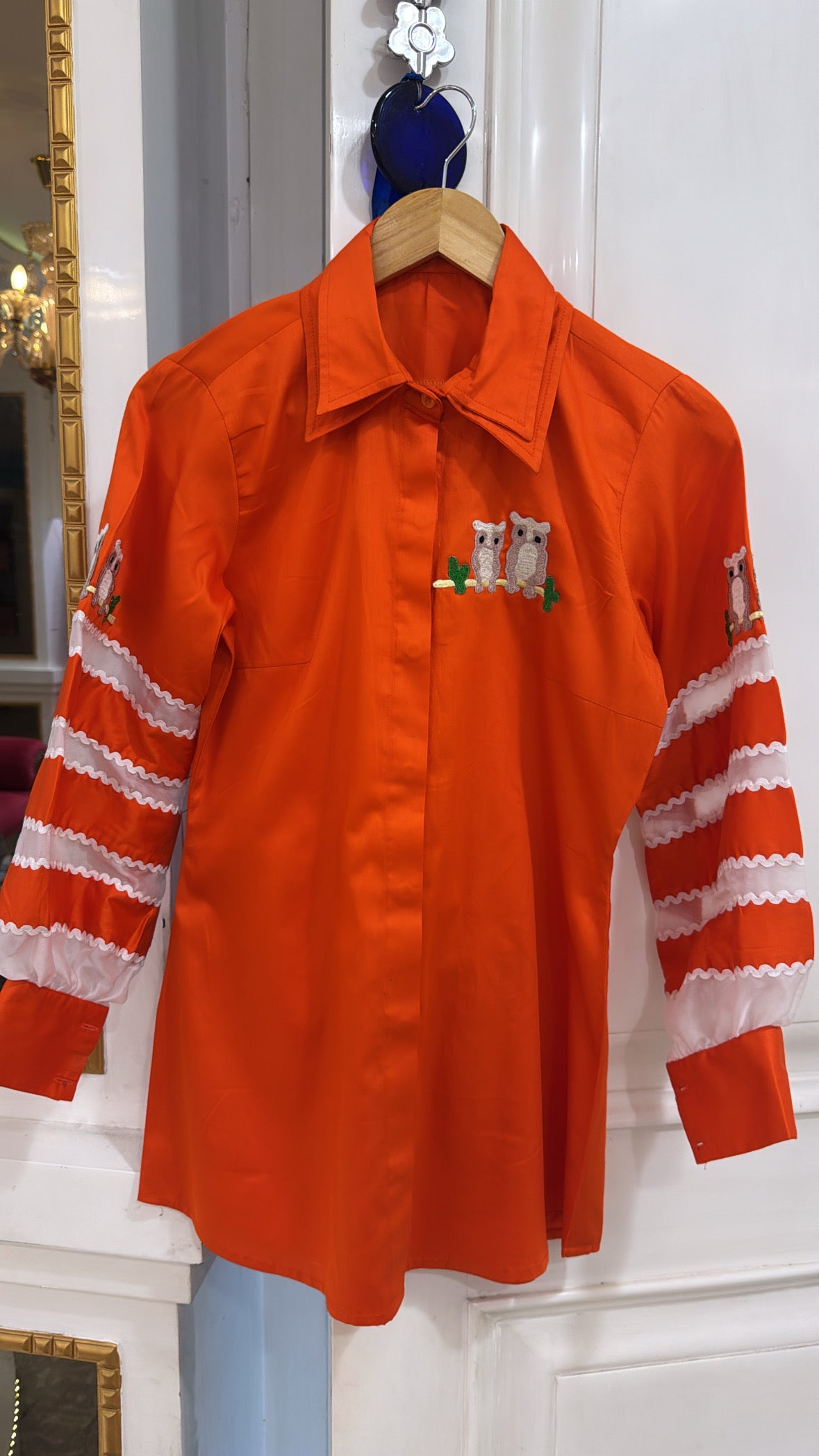 Orange Owl Shirt