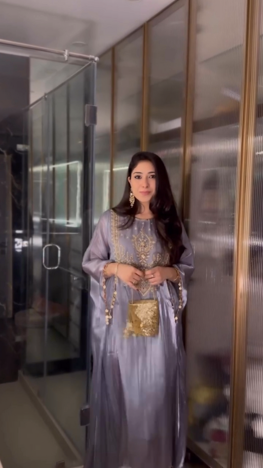 Noorani Tissue Kaftaan