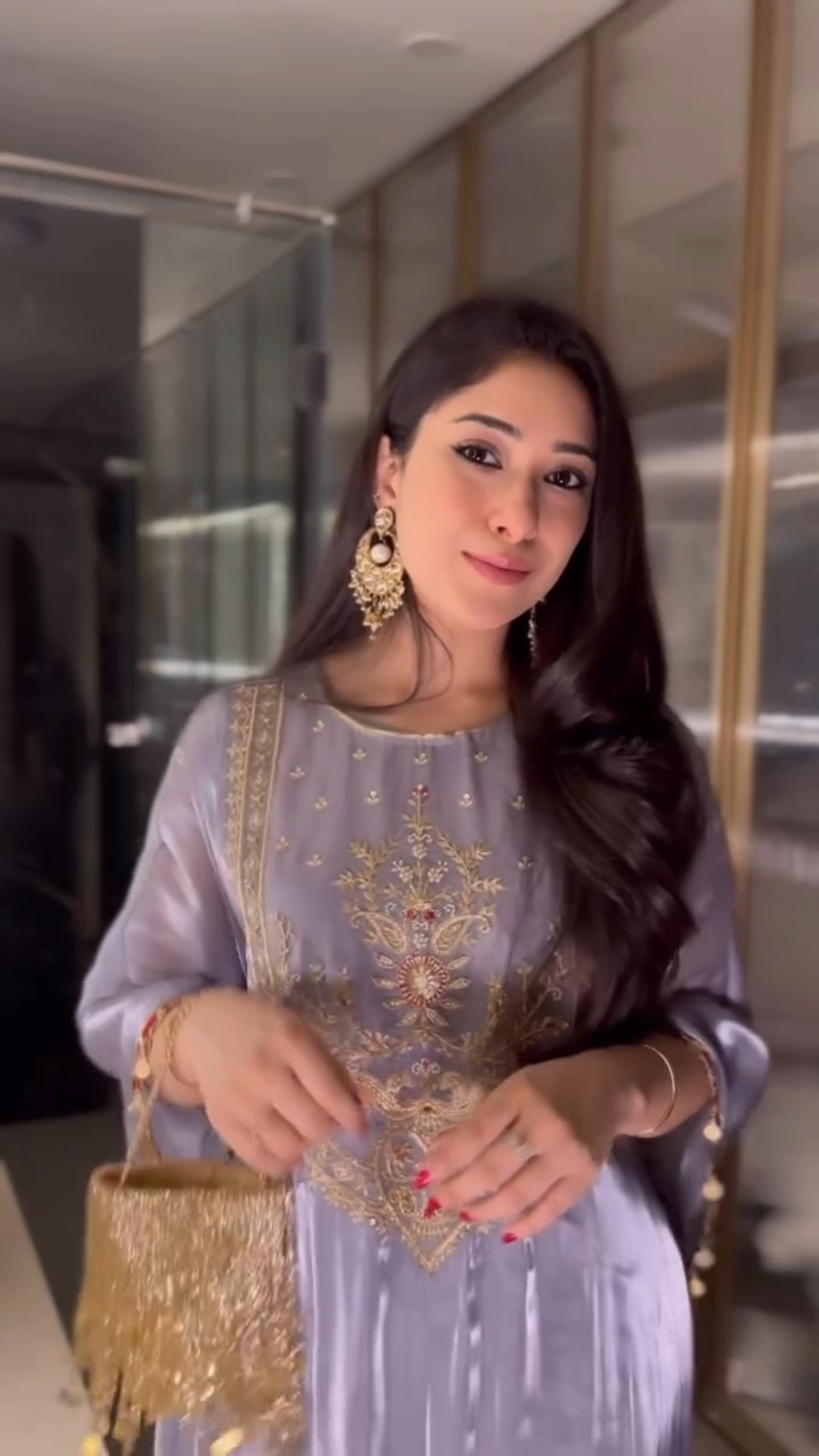 Noorani Tissue Kaftaan