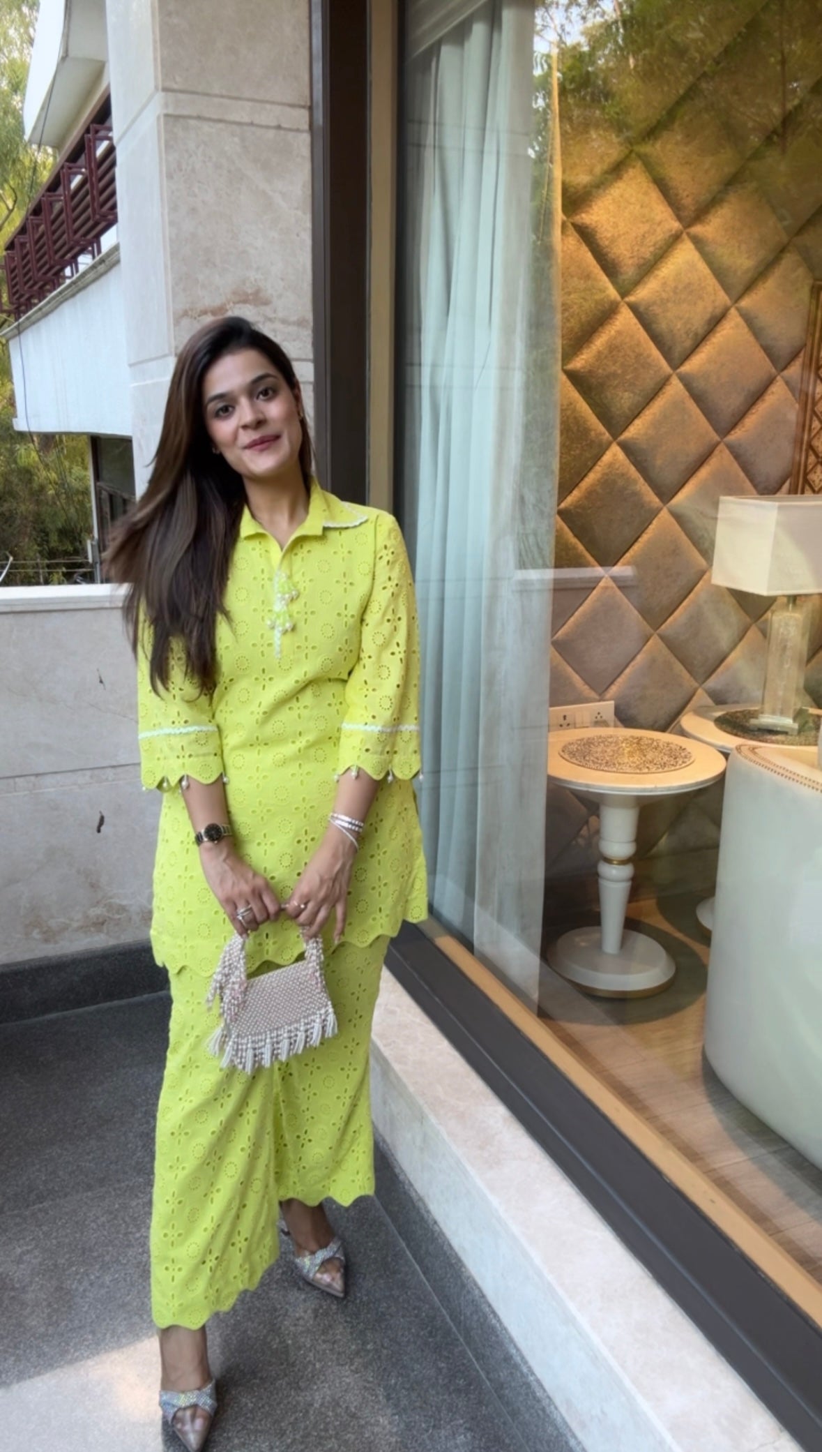 Lime Lace Set