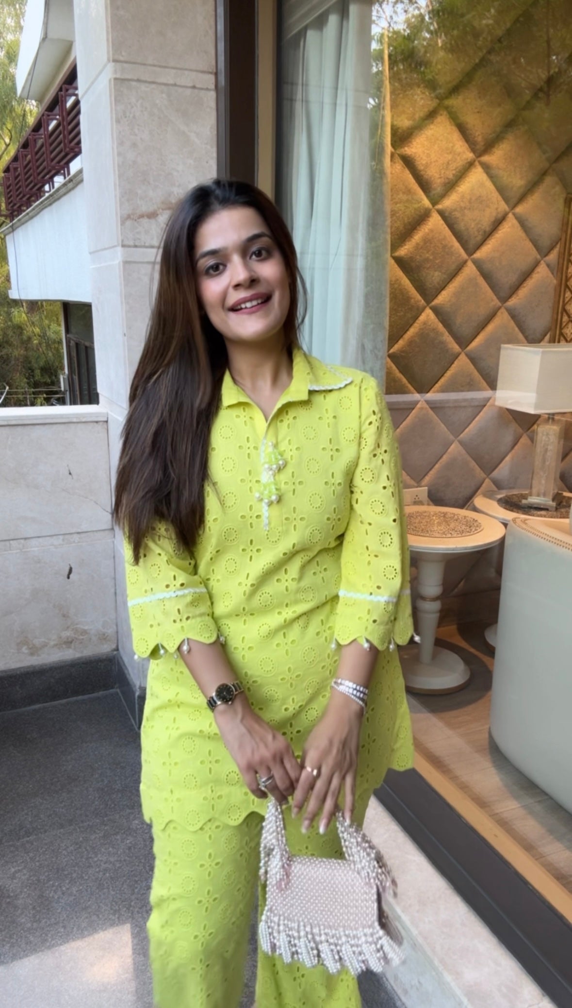 Lime Lace Set