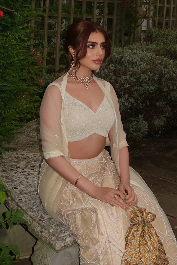 Muskan Chanana in Ivory Radiance