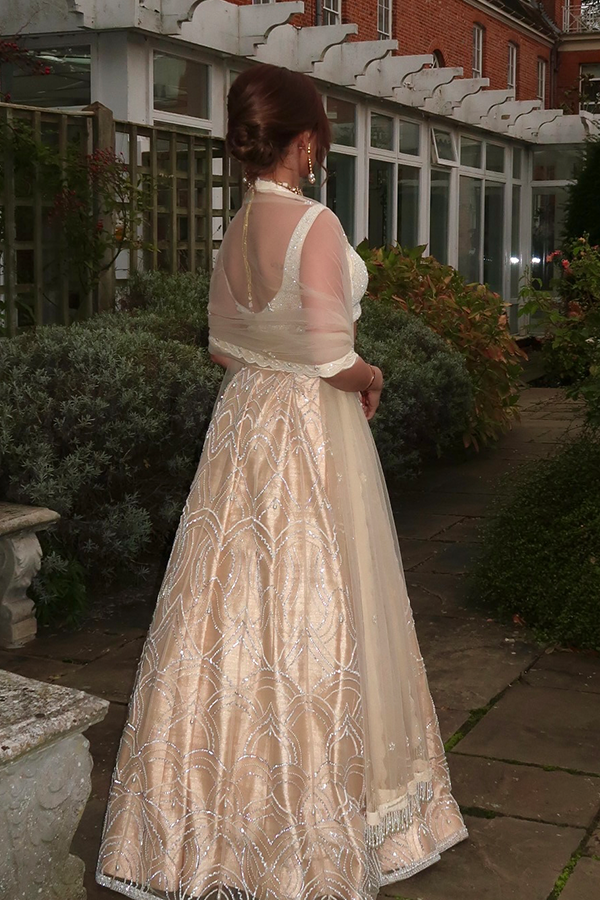 Muskan Chanana in Ivory Radiance