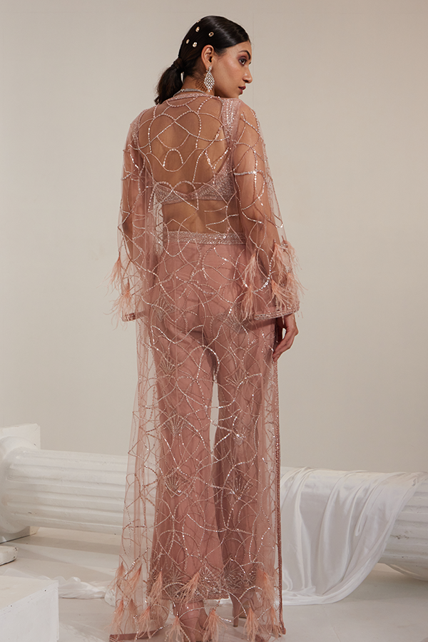 Rosé Radiance Cape Set