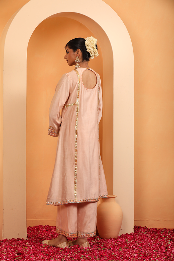 Rose Gold Kurta Set