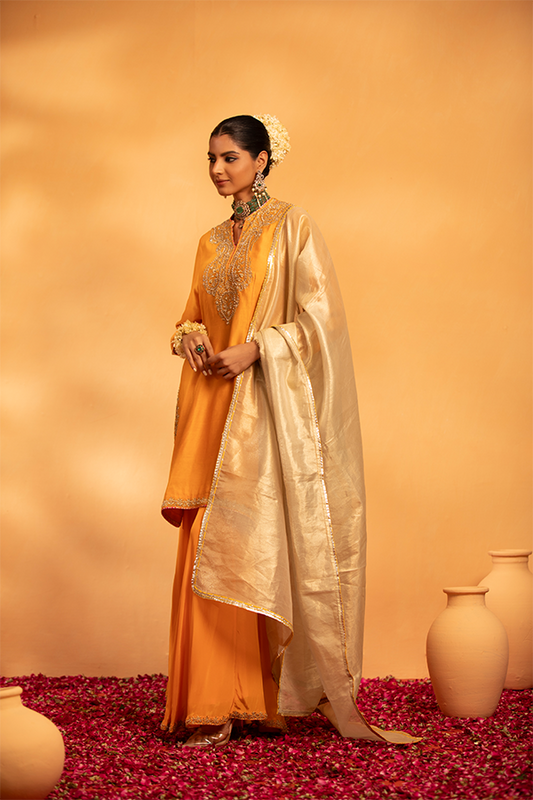 Marigold Sharara Set