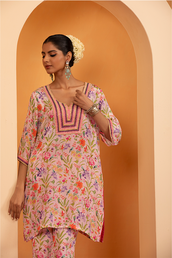 Petal Glow Kurta Set