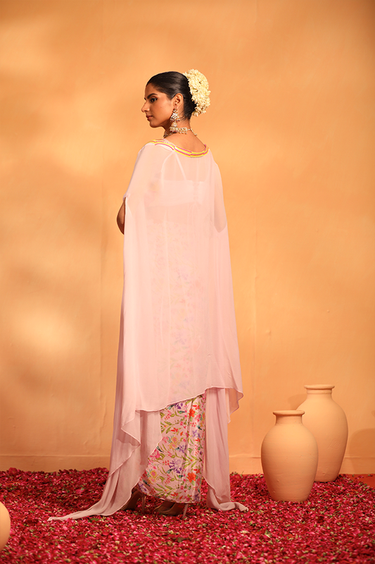 Blooming Radiance Draped Set