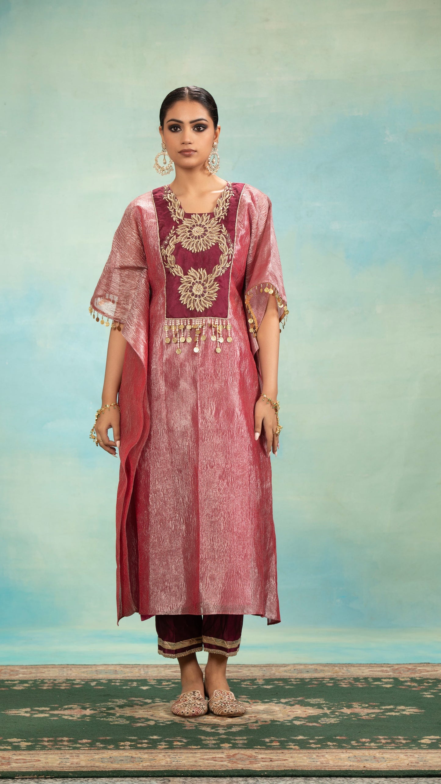 Gulaab Kaftan Set