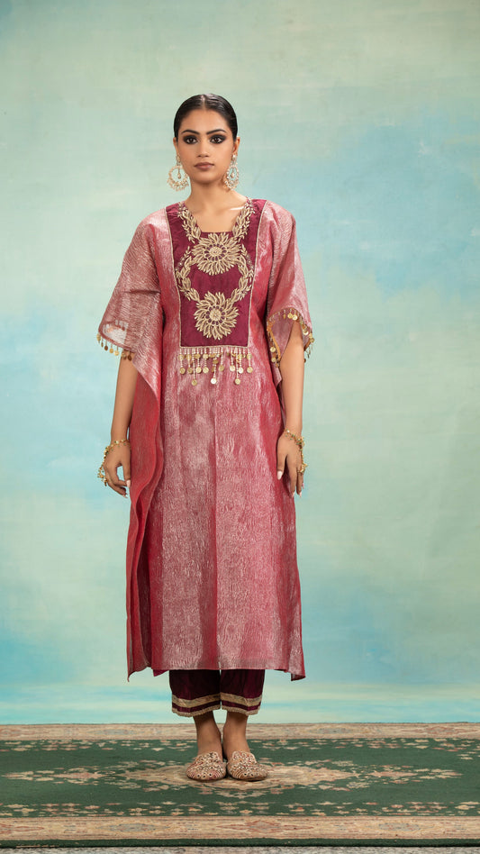 Gulaab Kaftan Set