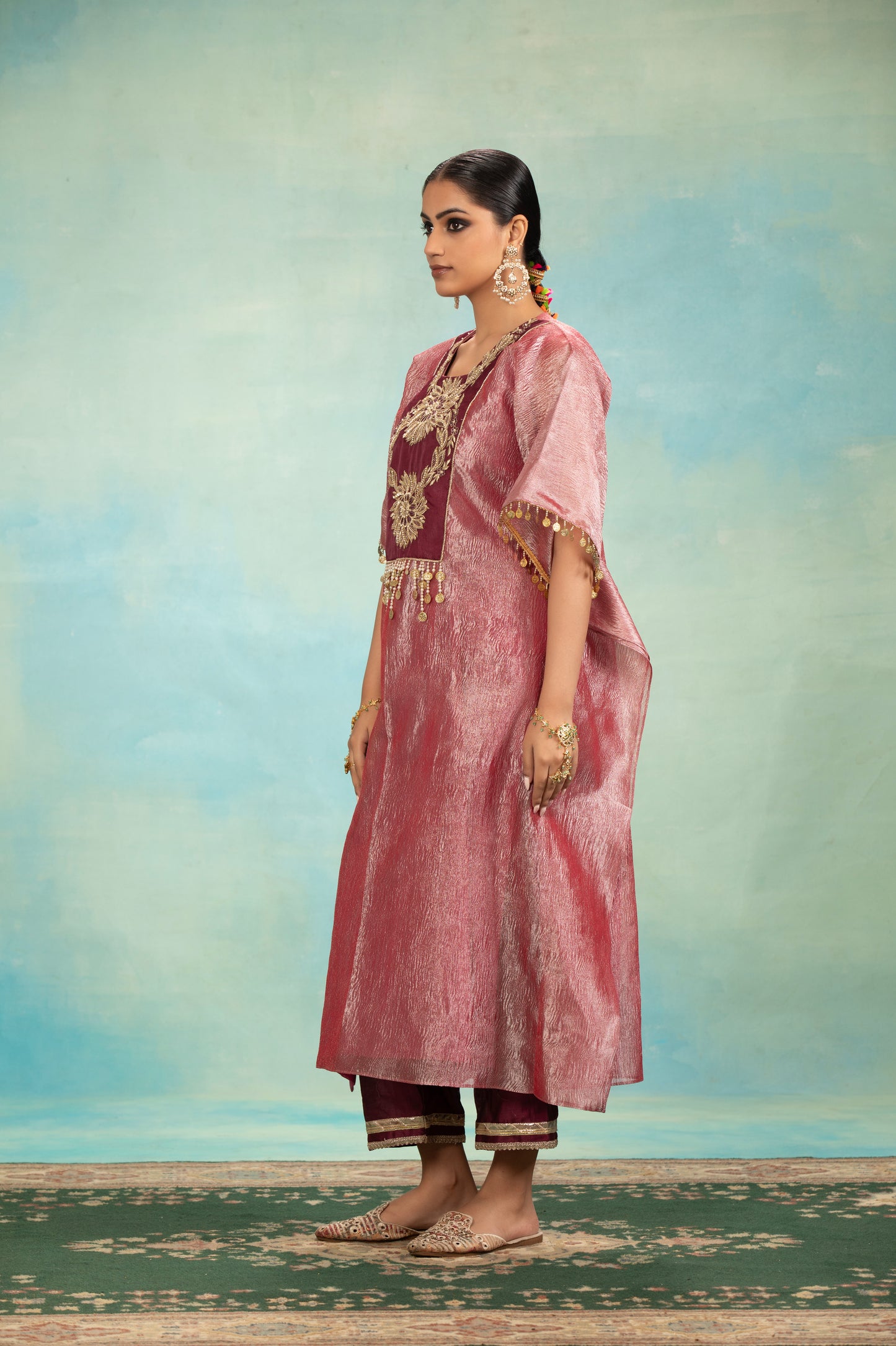 Gulaab Kaftan Set