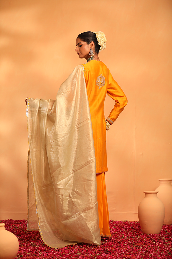 Marigold Sharara Set